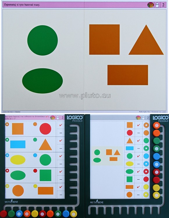 Geometrické tvary a panáčci