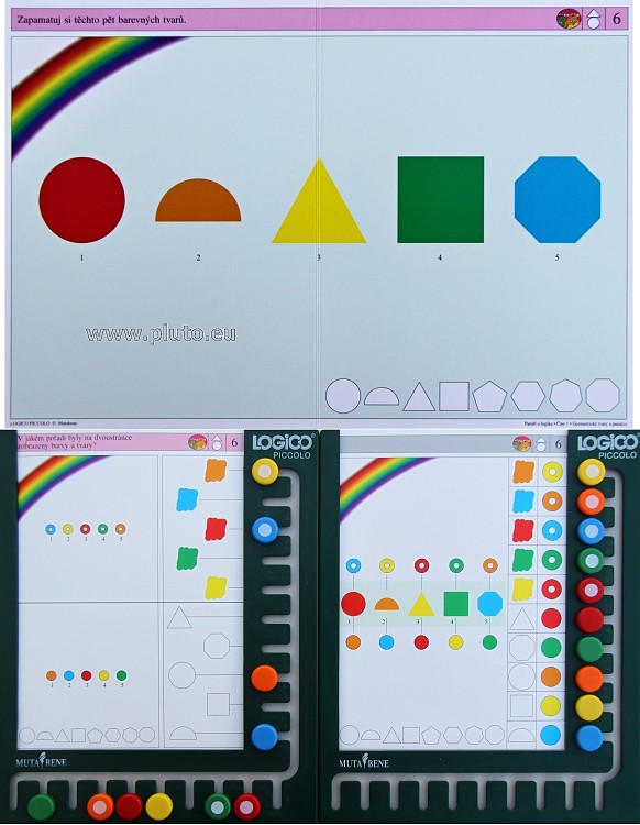 Geometrické tvary a panáčci