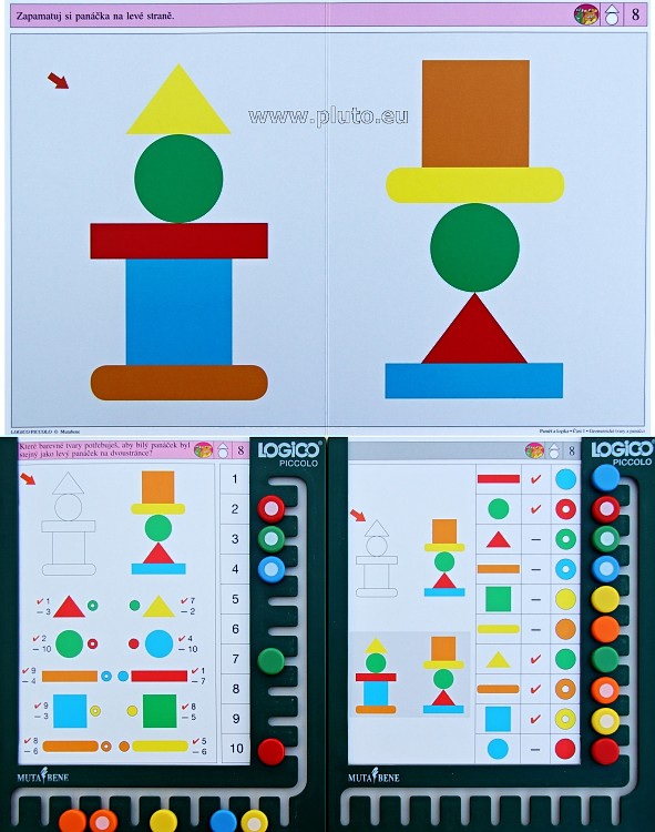 Geometrické tvary a panáčci