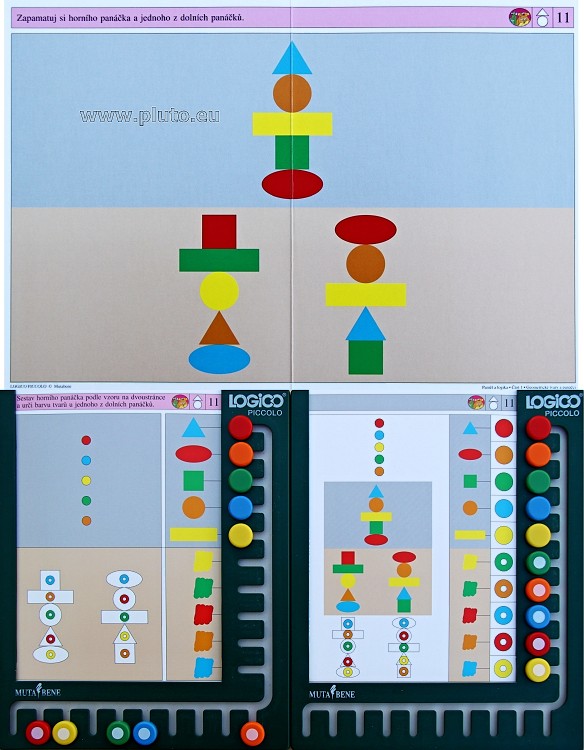 Geometrické tvary a panáčci